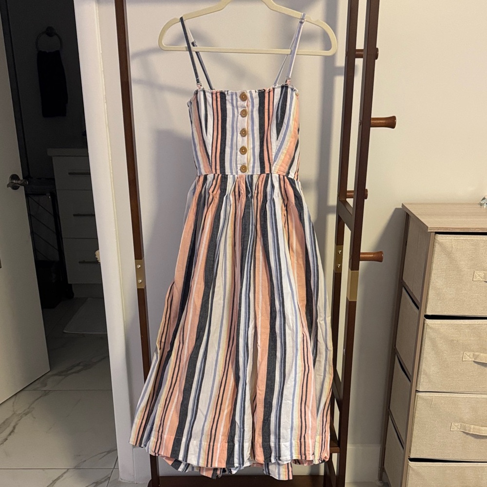 Free People Multicolor Striped Dress